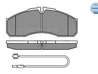 Set placute frana,frana disc MEYLE 025 291 6020/W