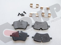 Set placute frana,frana disc MINI MINI CLUBMAN (R55) (2007 - 2015) QWP WBP836 piesa NOUA