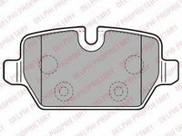 Set placute frana,frana disc MINI MINI PACEMAN (R61) (2012 - 2016) DELPHI LP2247 piesa NOUA