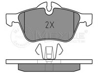 Set placute frana,frana disc MINI MINI (R50, R53), MINI MINI Cabriolet (R52) - MEYLE 025 232 8118