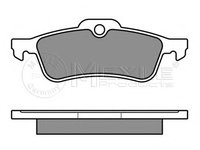 Set placute frana,frana disc MINI MINI (R50, R53), MINI MINI Cabriolet (R52) - MEYLE 025 237 1616