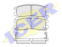 Set placute frana,frana disc MITSUBISHI 3000 GT (Z16A), OPEL SINTRA, PONTIAC TRANS SPORT - ICER 141192