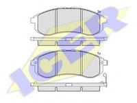 Set placute frana,frana disc MITSUBISHI COLT/RODEO (K7_T, K6_T) - ICER 181507