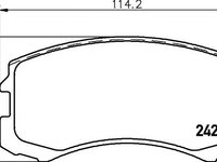 Set placute frana,frana disc MITSUBISHI LANCER Mk VI (CJ-CP_), MITSUBISHI CEDIA limuzina (CS_A, CT0), MITSUBISHI LANCER Kombi (CS_W) - MINTEX MDB2260