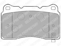 Set placute frana,frana disc MITSUBISHI LANCER Limuzina (CS, CT0) (2000 - 2016) DELPHI LP1858 piesa NOUA