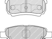 Set placute frana,frana disc MITSUBISHI OUTLANDER II (CW) (2006 - 2012) FERODO FDB1839 piesa NOUA