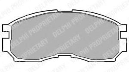 Set placute frana,frana disc MITSUBISHI SPACE