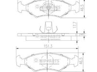 Set placute frana,frana disc NIPPARTS J3603050