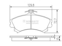 Set placute frana,frana disc NIPPARTS J3605036