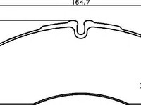 Set placute frana,frana disc NISSAN ATLEON, IVECO DAILY III caroserie inchisa/combi, IVECO DAILY III platou / sasiu - HELLA PAGID 8DB 355 005-401