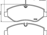 Set placute frana,frana disc NISSAN CABSTAR, RENAULT TRUCKS Maxity, NISSAN CABSTAR platou / sasiu (F23, H41, H42) - HELLA PAGID 8DB 355 005-611