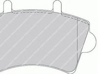 Set placute frana,frana disc NISSAN INTERSTAR bus (X70) (2002 - 2016) FERODO FVR1452 piesa NOUA