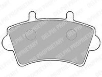 Set placute frana,frana disc NISSAN INTERSTAR platou / sasiu (2003 - 2016) DELPHI LP1746