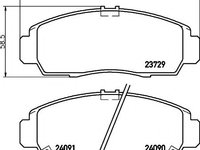 Set placute frana,frana disc NISSAN JUKE (F15) (2010 - 2016) TEXTAR 2372901 piesa NOUA