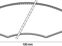 Set placute frana,frana disc NISSAN LAUREL (JC32), NISSAN LAUREL (JC31), NISSAN LIBERTY (M10, NM10) - JURID 572313J