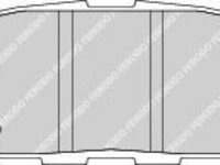 Set placute frana,frana disc NISSAN LEAF (2010 - 2016) FERODO FDB1693