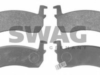 Set placute frana,frana disc NISSAN MARCH I (K10) - SWAG 82 91 6261