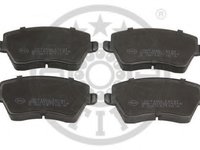 Set placute frana,frana disc NISSAN MARCH III (K12), RENAULT MODUS / GRAND MODUS (F/JP0_), NISSAN MICRA C+C (K12) - OPTIMAL 12131