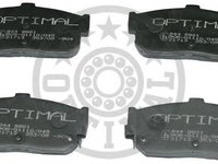 Set placute frana,frana disc NISSAN MAXIMA (A32), INFINITI G20, NISSAN MAXIMA Station Wagon - OPTIMAL 9861