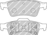 Set placute frana,frana disc NISSAN PRIMERA (P12) (2002 - 2016) FERODO FDB1540