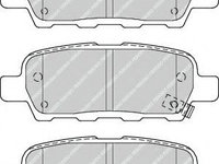 Set placute frana,frana disc NISSAN TIIDA limuzina (SC11X) (2006 - 2016) FERODO FDB4324