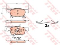 Set placute frana,frana disc OPEL ADAM (2012 - 2016) TRW GDB2091 piesa NOUA