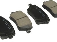 Set placute frana,frana disc OPEL AGILA (B) (H08) (2008 - 2016) HERTH+BUSS JAKOPARTS J3608025 piesa NOUA