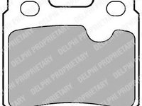 Set placute frana,frana disc OPEL ASTRA F hatchback (53_, 54_, 58_, 59_) (1991 - 1998) DELPHI LP586