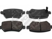 Set placute frana,frana disc OPEL ASTRA G hatchback (F48_, F08_), OPEL ASTRA G combi (F35_), OPEL ASTRA G limuzina (F69_) - MAPCO 6605