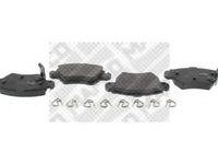 Set placute frana,frana disc OPEL ASTRA G hatchback (F48_, F08_), OPEL ASTRA G combi (F35_), OPEL ASTRA G limuzina (F69_) - MAPCO 6480