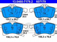 Set placute frana,frana disc OPEL ASTRA H combi (L35) (2004 - 2020) ATE 13.0460-7179.2