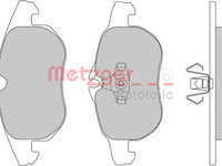 Set placute frana,frana disc OPEL ASTRA H GTC (L08) (2005 - 2016) METZGER 1170100 piesa NOUA