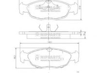 Set placute frana,frana disc OPEL COMBO (71_), OPEL CORSA A TR (91_, 92_, 96_, 97_), OPEL CORSA A hatchback (93_, 94_, 98_, 99_) - NIPPARTS J3600901