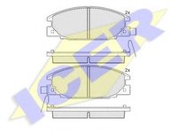 Set placute frana,frana disc OPEL FRONTERA A Sport (5_SUD2), FORD GRANADA Break (GNU), ISUZU BIGHORN (UBS) - ICER 140854