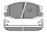 Set placute frana,frana disc OPEL FRONTERA A Sport (5_SUD2), ISUZU BIGHORN (UBS), ISUZU BIGHORN autoturism de teren, deschis (UBS) - MEYLE 025 215 431