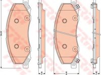 Set placute frana,frana disc OPEL INSIGNIA Combi (2008 - 2016) TRW GDB1781 piesa NOUA