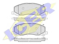 Set placute frana,frana disc OPEL INSIGNIA, OPEL INSIGNIA limuzina, VAUXHALL INSIGNIA limuzina - ICER 181927