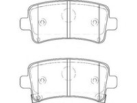 Set placute frana,frana disc OPEL INSIGNIA, OPEL INSIGNIA limuzina, VAUXHALL INSIGNIA limuzina - WAGNER WBP24421A