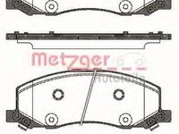 Set placute frana,frana disc OPEL INSIGNIA, OPEL INSIGNIA limuzina, OPEL INSIGNIA combi - METZGER 1386.02