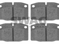 Set placute frana,frana disc OPEL KADETT D (31_-34_, 41_-44_), OPEL MONZA E (39_, 49_), OPEL REKORD E combi (61_, 66_, 67_) - SWAG 40 91 6203