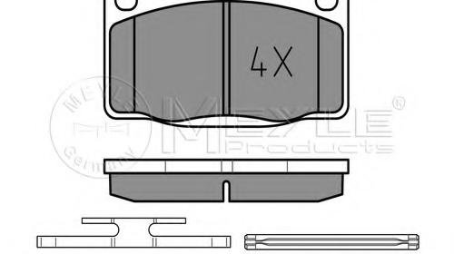 Set placute frana,frana disc OPEL KADETT D (3