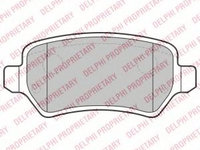 Set placute frana,frana disc OPEL MERIVA (2003 - 2010) DELPHI LP2209