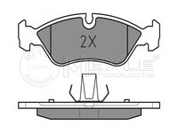 Set placute frana,frana disc OPEL MONZA E (39_, 49_), OPEL KADETT E Cabriolet (43B_), OPEL KADETT E combi (35_, 36_, 45_, 46_) - MEYLE 025 218 6217