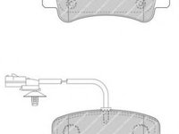 Set placute frana,frana disc OPEL MOVANO B bus (2010 - 2016) FERODO FVR4348 piesa NOUA