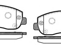 Set placute frana,frana disc OPEL MOVANO B platou / sasiu (2010 - 2016) REMSA 1449.01 piesa NOUA