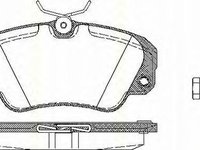 Set placute frana,frana disc OPEL SENATOR B (29_), OPEL OMEGA A combi (66_, 67_), OPEL OMEGA A (16_, 17_, 19_) - TRISCAN 8110 24005