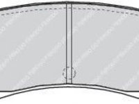 Set placute frana,frana disc OPEL SINTRA (1996 - 1999) FERODO FDB1264