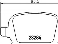 Set placute frana,frana disc OPEL VITA C (F08, F68), VAUXHALL CORSA Mk II (C) (W5L, F08), OPEL TIGRA TwinTop - HELLA PAGID 8DB 355 018-641