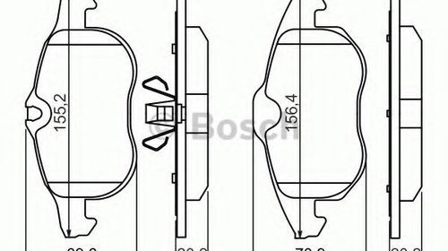 Set placute frana,frana disc OPEL ZAFIRA B Va