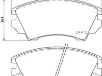 Set placute frana,frana disc OPEL ZAFIRA TOURER C (P12) (2011 - 2016) TEXTAR 2441201 piesa NOUA